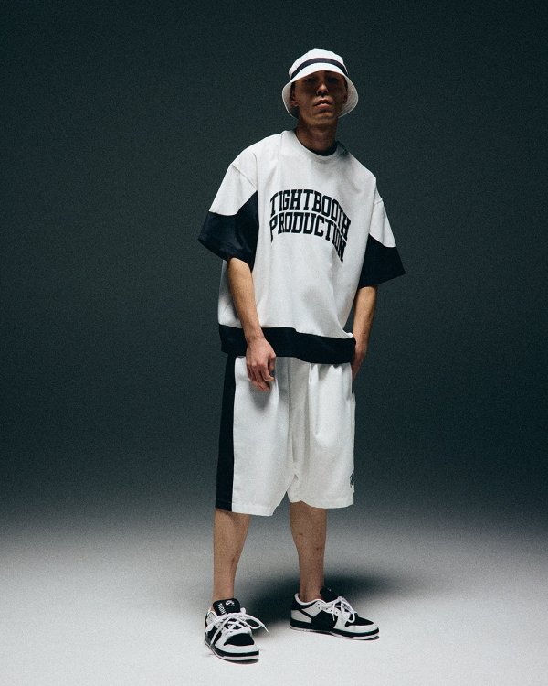 画像4: TIGHTBOOTH/COLLEGE DOBBY S/S T-SHIRT（White）［カレッジドビーT-25夏］