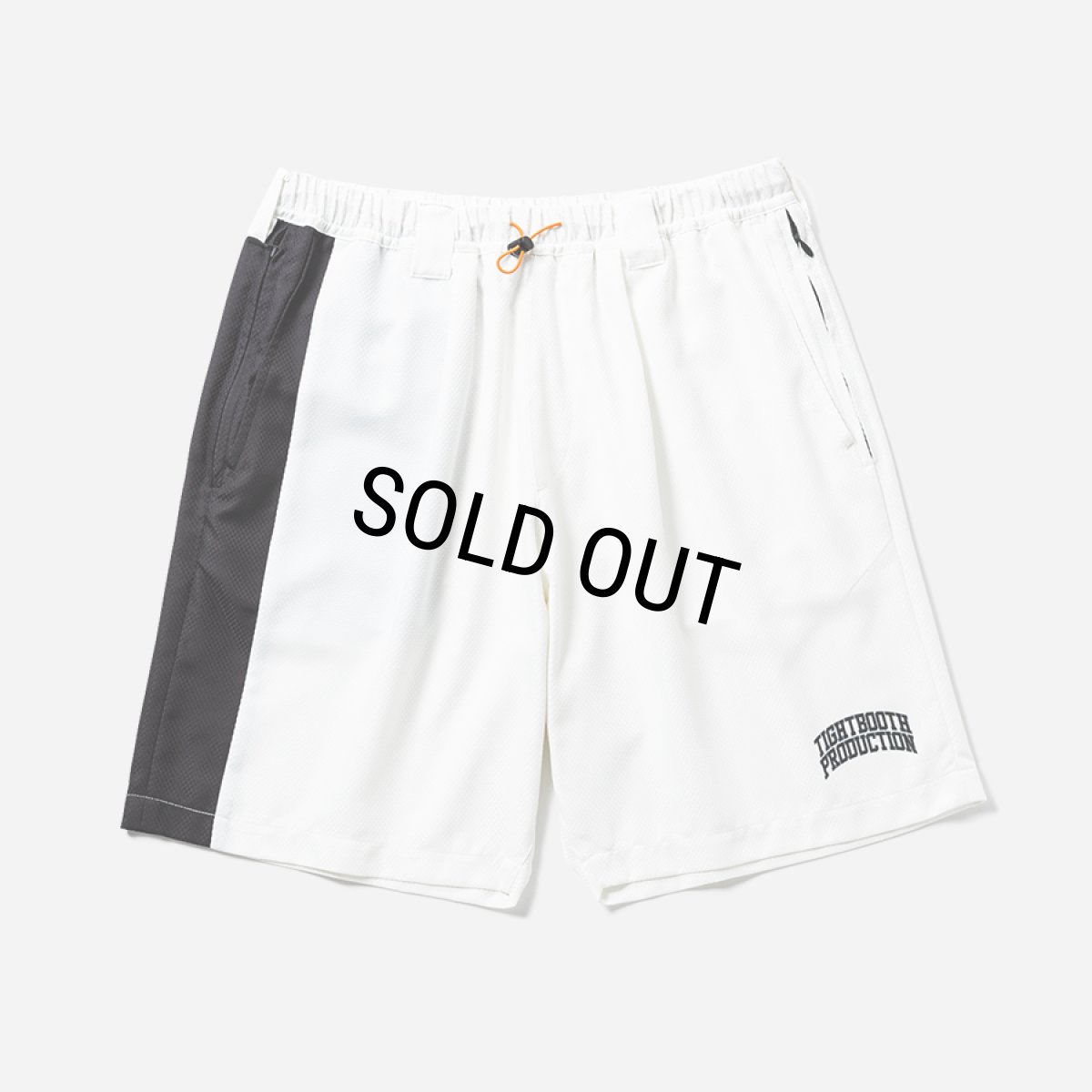 画像1: TIGHTBOOTH/COLLEGE DOBBY SHORTS（White）［カレッジドビーショーツ-25夏］ (1)