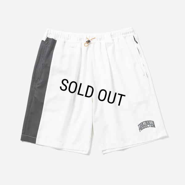 画像1: TIGHTBOOTH/COLLEGE DOBBY SHORTS（White）［カレッジドビーショーツ-25夏］