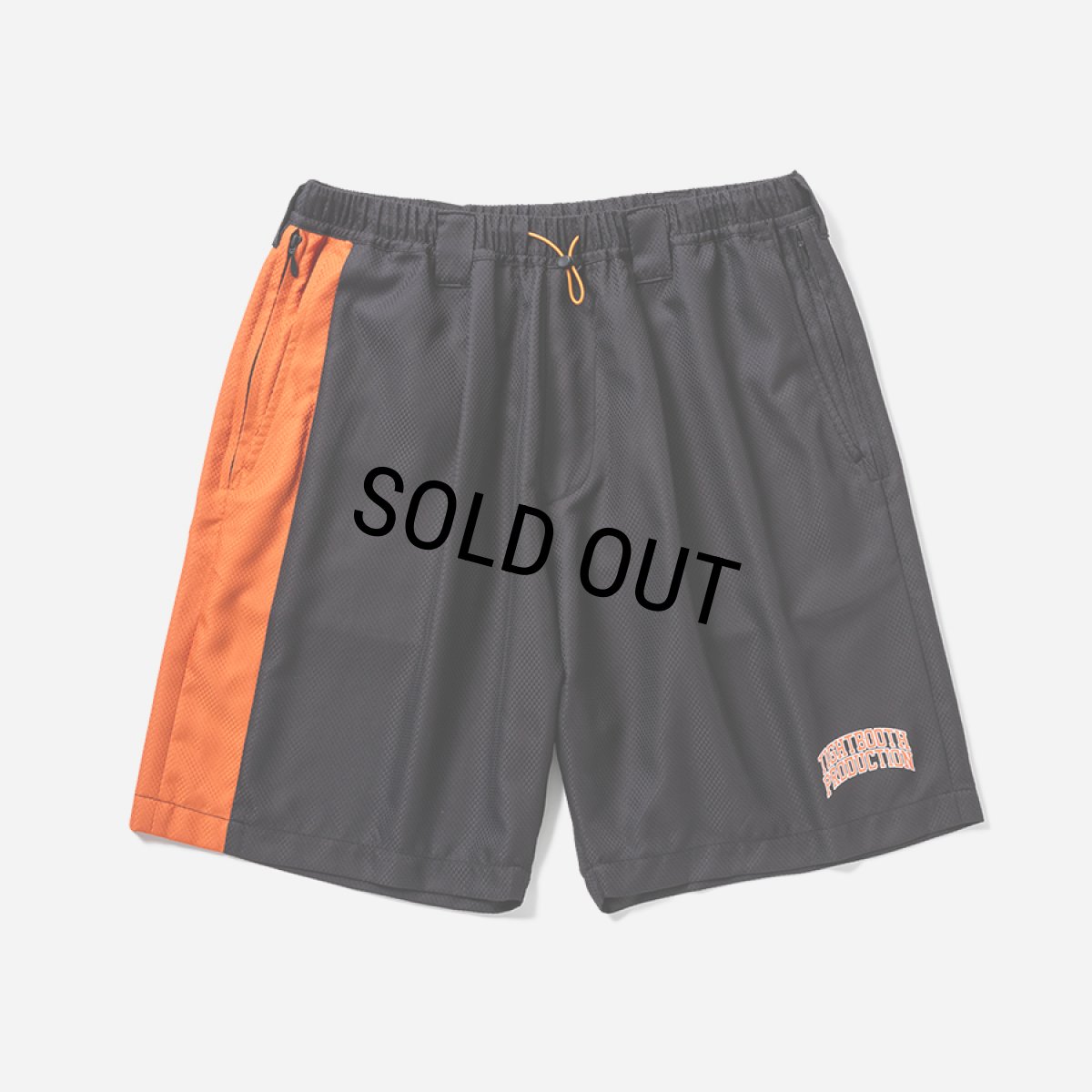 画像1: TIGHTBOOTH/COLLEGE DOBBY SHORTS（Black）［カレッジドビーショーツ-25夏］ (1)