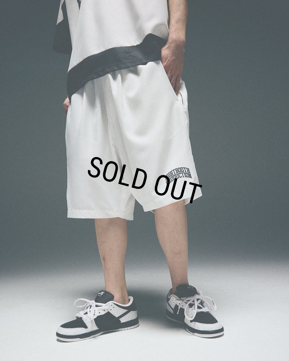 画像4: TIGHTBOOTH/COLLEGE DOBBY SHORTS（White）［カレッジドビーショーツ-25夏］ (4)