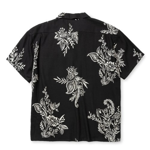 他の写真2: CALEE/FLOWER PATTERN SH（BLACK）［フラワーパターンオープンカラーシャツ-25春夏］