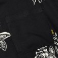 画像5: CALEE/FLOWER PATTERN SH（BLACK）［フラワーパターンオープンカラーシャツ-25春夏］