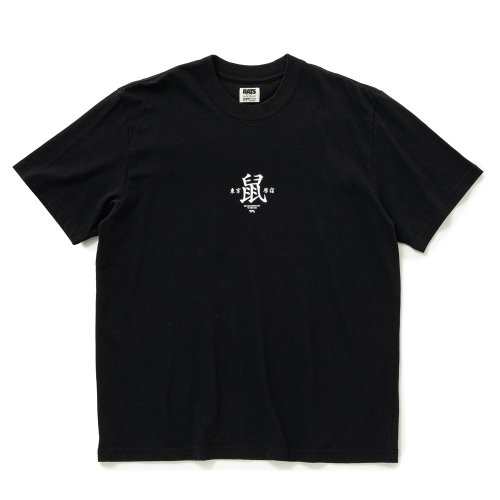 他の写真1: RATS/鼠 TEE（BLACK）［プリントT-25春夏］