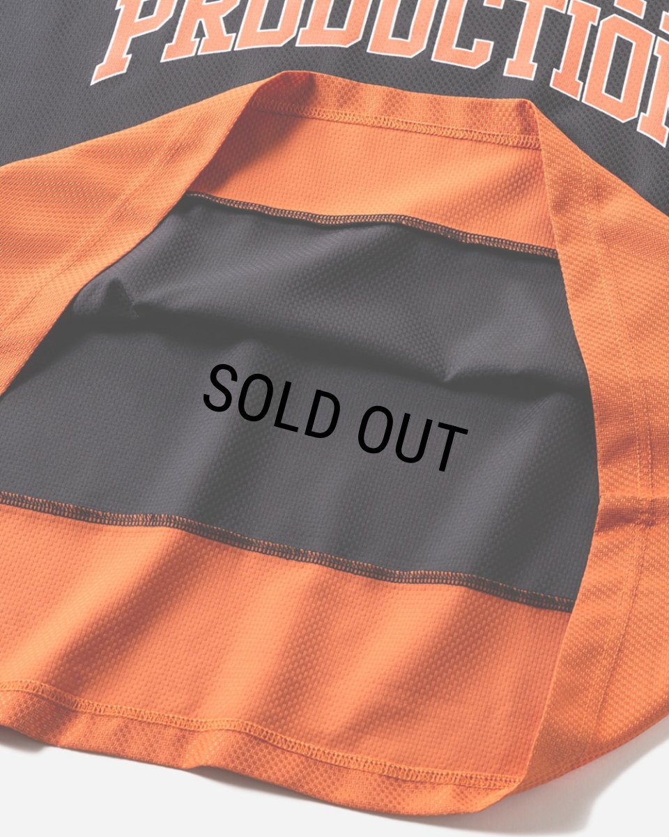 画像6: TIGHTBOOTH/COLLEGE DOBBY S/S T-SHIRT（Black）［カレッジドビーT-25夏］ (6)