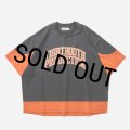 TIGHTBOOTH/COLLEGE DOBBY S/S T-SHIRT（Black）［カレッジドビーT-25夏］
