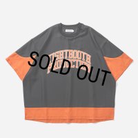 TIGHTBOOTH/COLLEGE DOBBY S/S T-SHIRT（Black）［カレッジドビーT-25夏］