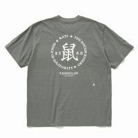 RATS/鼠 TEE（GRAY）［プリントT-25春夏］