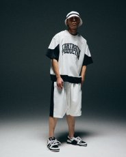 画像5: TIGHTBOOTH/COLLEGE DOBBY SHORTS（White）［カレッジドビーショーツ-25夏］ (5)