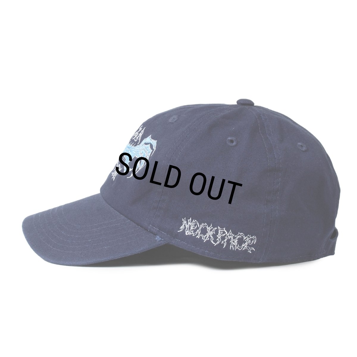 画像2: WACKO MARIA/NECKFACE / 6 PANEL CAP（NAVY）［6パネルキャップ-25春夏］ (2)
