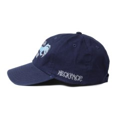 画像2: WACKO MARIA/NECKFACE / 6 PANEL CAP（NAVY）［6パネルキャップ-25春夏］ (2)
