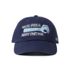画像1: WACKO MARIA/NECKFACE / 6 PANEL CAP（NAVY）［6パネルキャップ-25春夏］ (1)