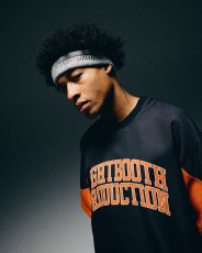 画像8: TIGHTBOOTH/COLLEGE DOBBY S/S T-SHIRT（Black）［カレッジドビーT-25夏］ (8)