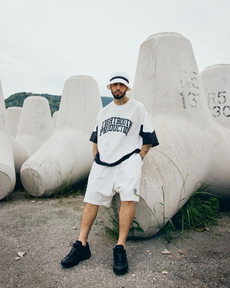 画像2: TIGHTBOOTH/COLLEGE DOBBY S/S T-SHIRT（White）［カレッジドビーT-25夏］