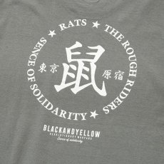 画像5: RATS/鼠 TEE（GRAY）［プリントT-25春夏］ (5)