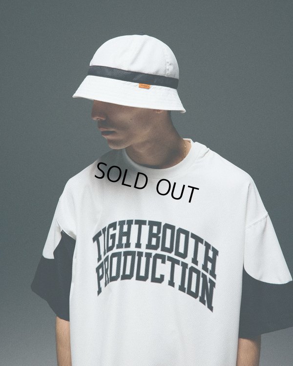 画像3: TIGHTBOOTH/COLLEGE DOBBY S/S T-SHIRT（White）［カレッジドビーT-25夏］