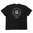 画像1: RATS/鼠 TEE（BLACK）［プリントT-25春夏］ (1)