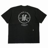 RATS/鼠 TEE（BLACK）［プリントT-25春夏］