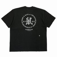 RATS/鼠 TEE（BLACK）［プリントT-25春夏］