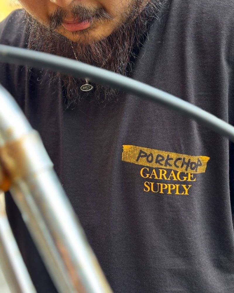 画像3: PORKCHOP/NOTHING CHANGES TEE（BLACK）［プリントT-25春夏］