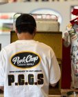 画像3: PORKCHOP/PCGS BLOCK TEE（WHITE）［プリントT-25春夏］ (3)