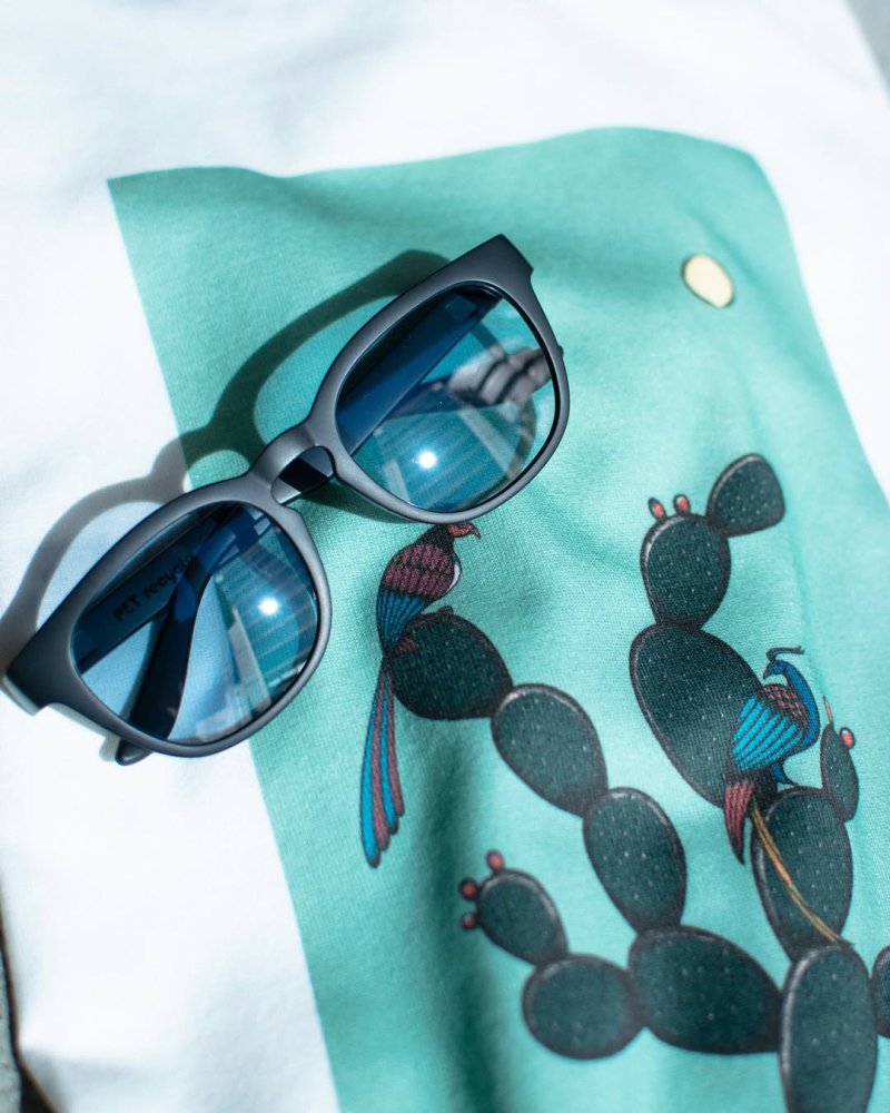 画像3: CALEE/WELLINGTON TYPE UP CYCLE SHADES（BLUE）［サングラス-25春夏］