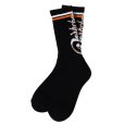 画像1: PORKCHOP/CRS LOGO SOX（BLACK）［ロゴソックス-25春夏］ (1)