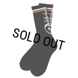 PORKCHOP/CRS LOGO SOX（BLACK）［ロゴソックス-25春夏］