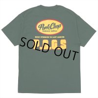 PORKCHOP/PCGS BLOCK TEE（GREEN）［プリントT-25春夏］