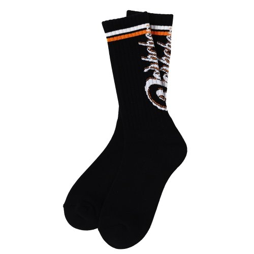 他の写真1: PORKCHOP/CRS LOGO SOX（BLACK）［ロゴソックス-25春夏］