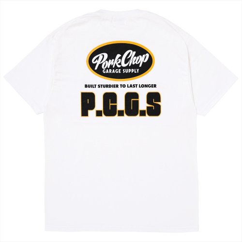他の写真2: PORKCHOP/PCGS BLOCK TEE（WHITE）［プリントT-25春夏］