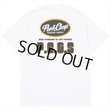 PORKCHOP/PCGS BLOCK TEE（WHITE）［プリントT-25春夏］