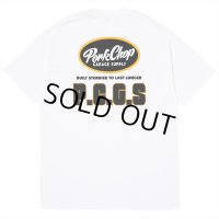 PORKCHOP/PCGS BLOCK TEE（WHITE）［プリントT-25春夏］