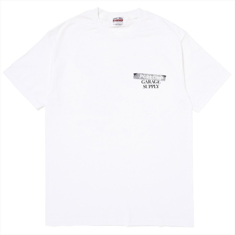 画像1: PORKCHOP/NOTHING CHANGES TEE（WHITE）［プリントT-25春夏］