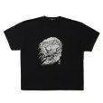 画像1: ANTIDOTE BUYERS CLUB/Fade Wash S/S Tee（Skull Jesus）（Black） (1)
