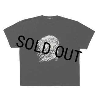 ANTIDOTE BUYERS CLUB/Fade Wash S/S Tee(Skull Jesus)(Black) - JONAS ANTIDOTE BUYERS CLUB/Fade Wash S/S Tee(Skull Jesus)(Black) - JONAS