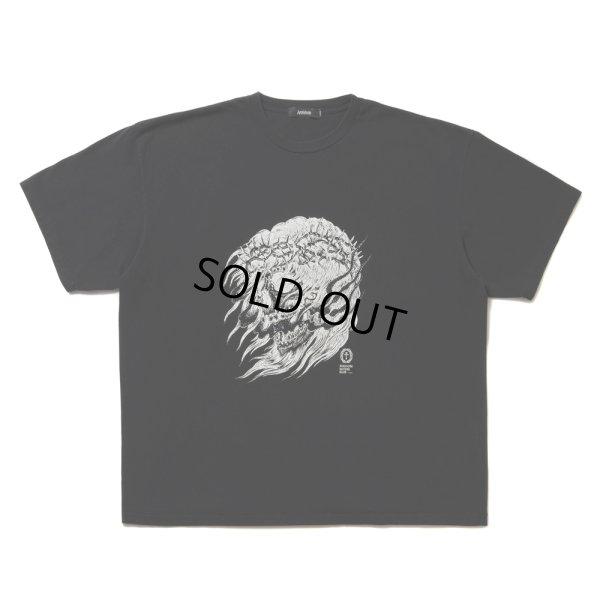 画像1: ANTIDOTE BUYERS CLUB/Fade Wash S/S Tee（Skull Jesus）（Black）