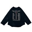 画像2: DAIRIKU/"THE BAT" Tour Raglan Tee（Black）［ツアーラグランT-25秋冬］ (2)