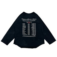 画像2: DAIRIKU/"THE BAT" Tour Raglan Tee（Black）［ツアーラグランT-25秋冬］ (2)
