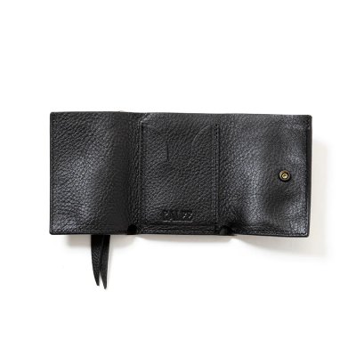 画像3: CALEE/PLANE LEATHER MULTI WALLET ＜STUDS CHARM＞（BLACK）［マルチウォレットwithスタッズチャーム-25春夏］