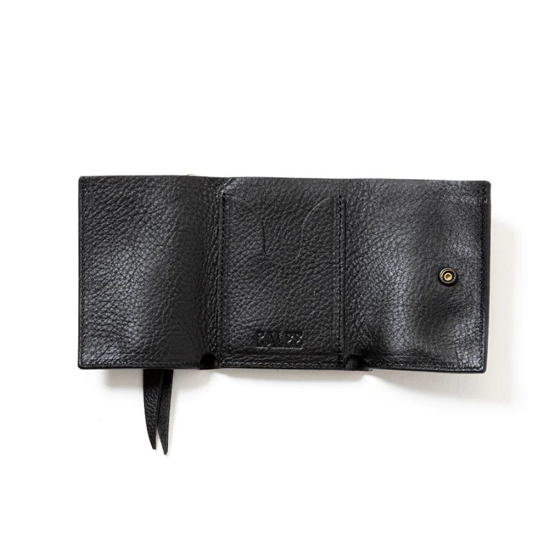 画像3: CALEE/PLANE LEATHER MULTI WALLET ＜STUDS CHARM＞（BLACK）［プレーンレザーマルチウォレットwithスタッズチャーム-25春夏］