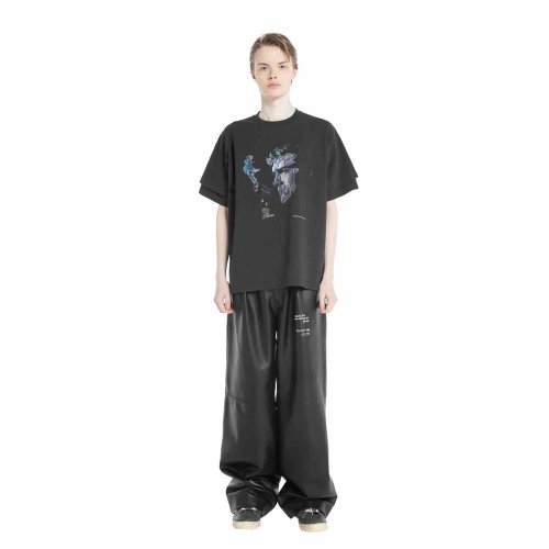 他の写真2: DAIRIKU/Movie "Dream within a dream" Swtching Tee（Black）［プリントT-25秋冬］