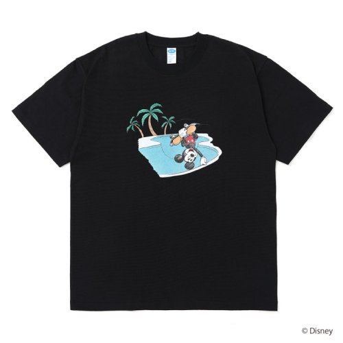 他の写真1: CHALLENGER/MICKEY MOUSE / HAND PLANT TEE（BLACK）［ハンドプラントT-25春夏］