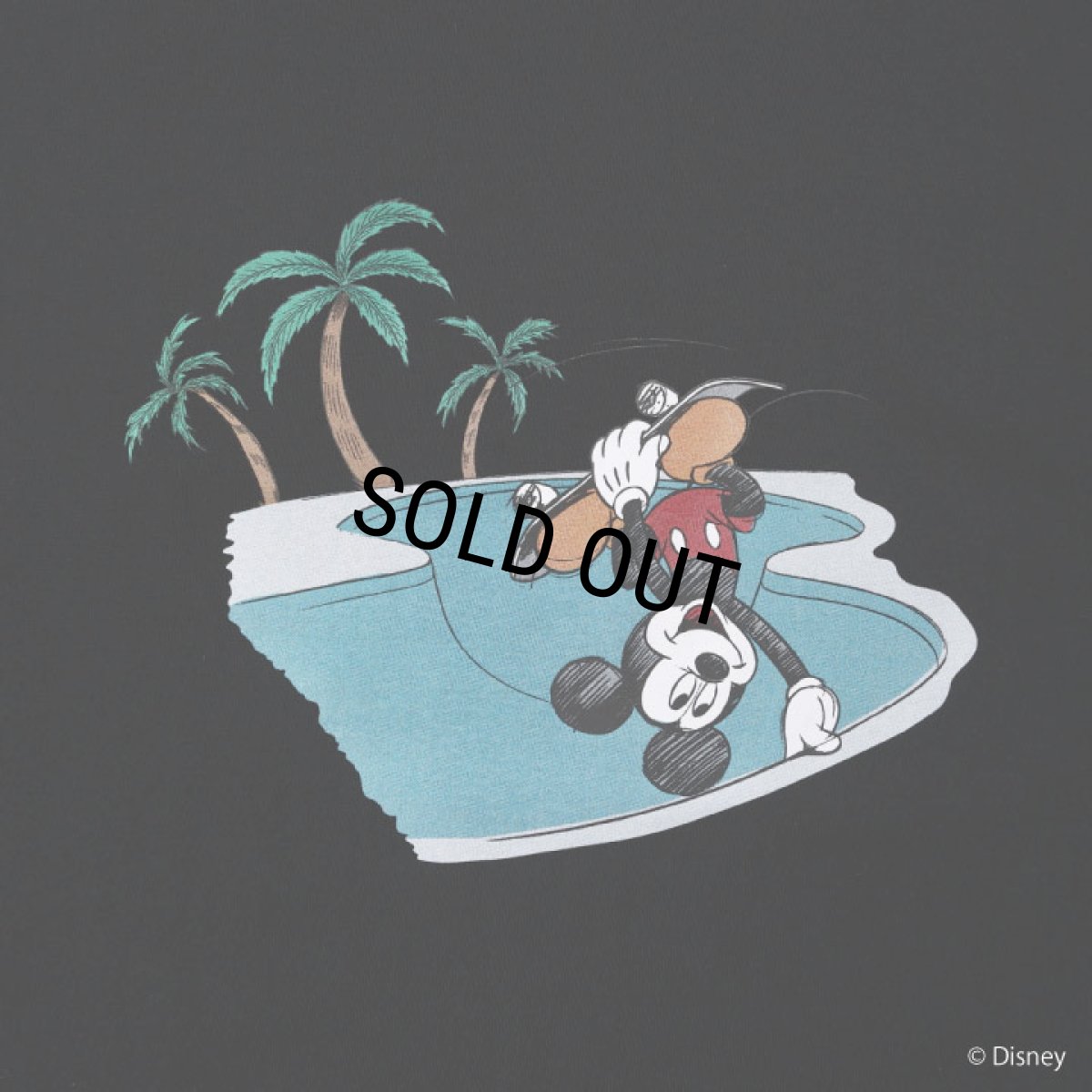 画像3: CHALLENGER/MICKEY MOUSE / HAND PLANT TEE（BLACK）［ハンドプラントT-25春夏］ (3)