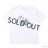 CHALLENGER/MICKEY MOUSE / HAND PLANT TEE（WHITE）［ハンドプラントT-25春夏］