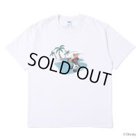 CHALLENGER/MICKEY MOUSE / HAND PLANT TEE（WHITE）［ハンドプラントT-25春夏］