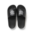 画像1: BlackEyePatch/OG LABEL SHOWER SANDALS（BLACK） (1)