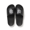 BlackEyePatch/OG LABEL SHOWER SANDALS（BLACK）