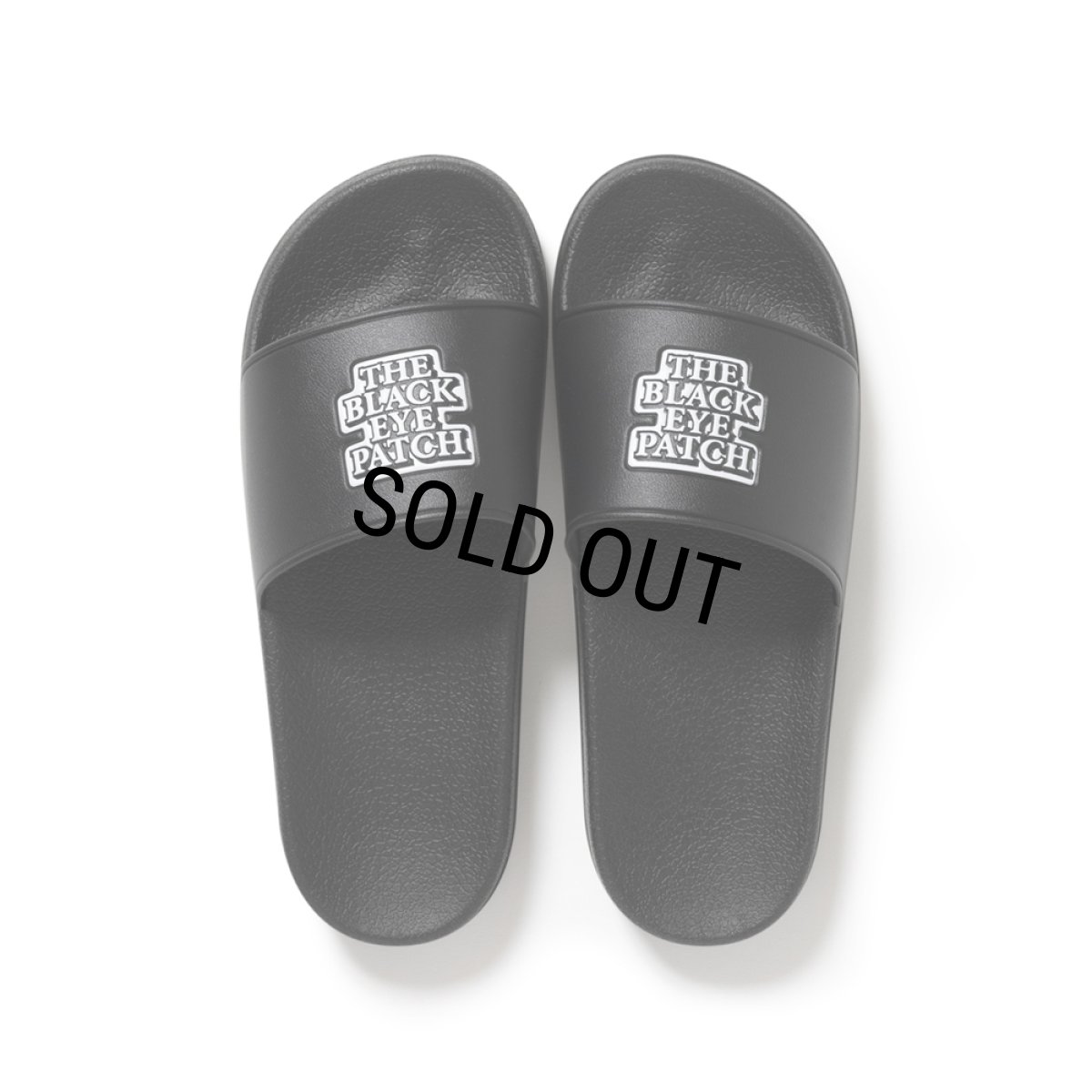 画像1: BlackEyePatch/OG LABEL SHOWER SANDALS（BLACK） (1)