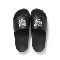 BlackEyePatch/OG LABEL SHOWER SANDALS（BLACK）